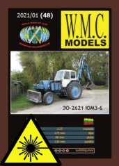 Traktor bager EO-2621 JuMZ-6 - Laserové doplnky - dezény