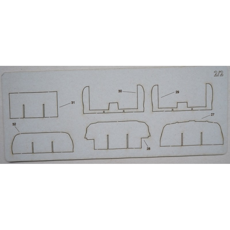 Nissan Skyline R34 - Laserové doplňky - kostra