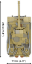 Panzer VI TIGER I 131 WWII - Plastová stavebnica COBI