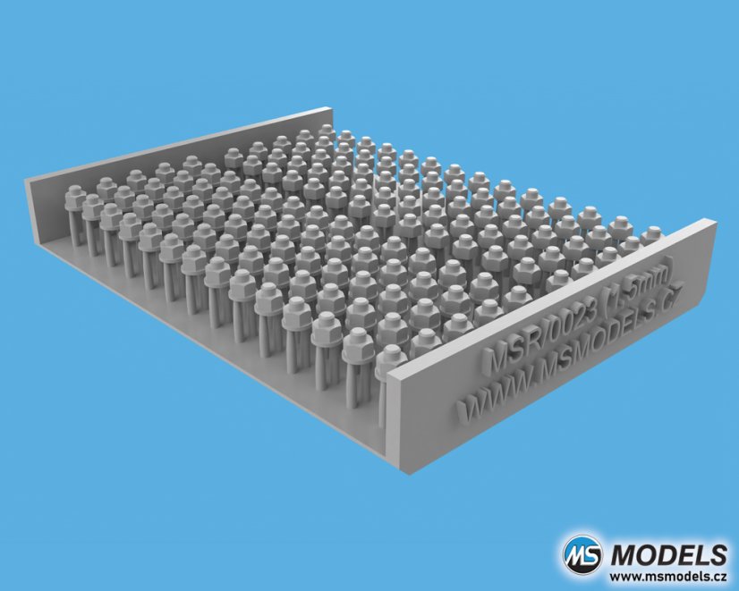 Matice 1,5mm - Resinové díly