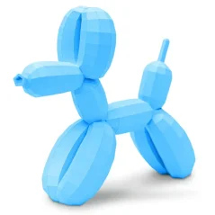 Balónový pes - modrý