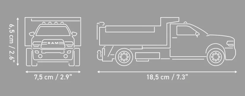 RAM 3500 Nákladiak - Plastová stavebnica COBI