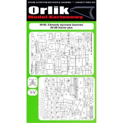 AV-8B Harrier II PLUS - Laser accessories - skeleton, details