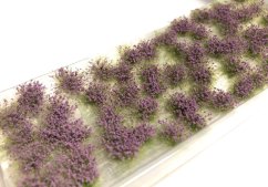 Květinové trsy - fialové