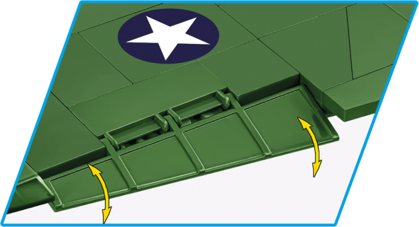 Boeing B-17G WWII - Plastová stavebnice COBI