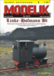 Úzkorozchodná parní lokomotiva Linke-Hofmann Bt