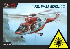 PZL W-3 Sokol TOPR - Laserové doplňky - kostra