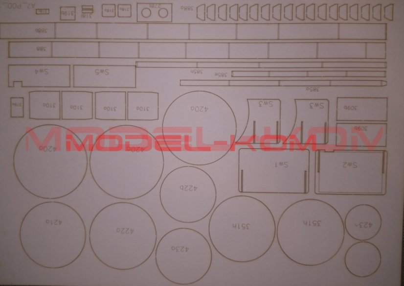 SS-27 TOPOL-M - Laserové doplňky - kostra