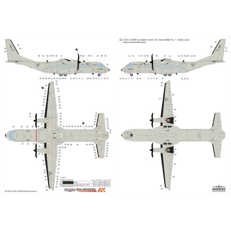 Casa C-295M - Mexická služba