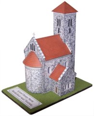 Church of the Virgin Mary in the Mohelnice - Paper model