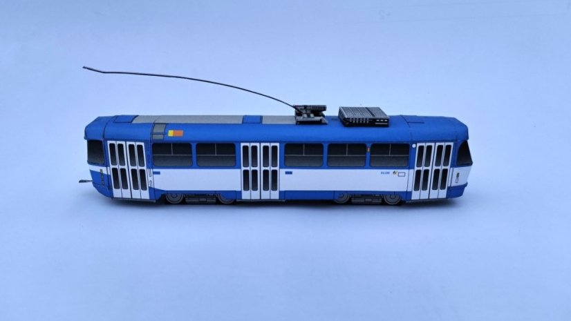 Tramvaj ČKD Tatra T3SU - Riga