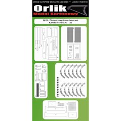 Komatsu 830 E-AC - Laserové doplňky - díly kol, detaily, dezény