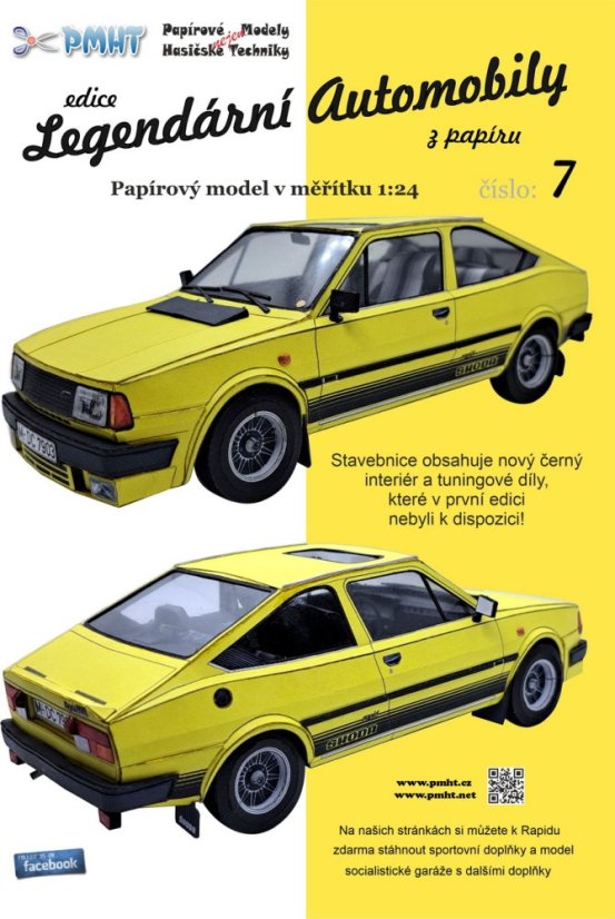 Škoda Rapid 136 (1987) - žltá