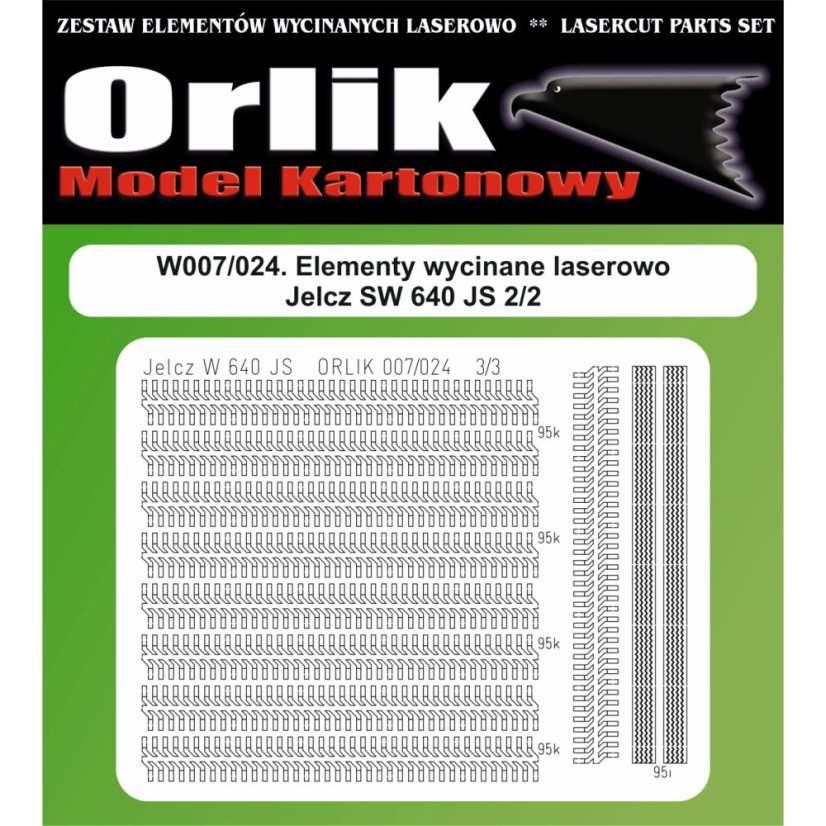 Jelcz W640 JS / GCBA 13/48 - Laserové doplňky - díly kol, dezény