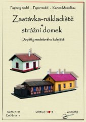 Train stop, loading, gate house - Paper models