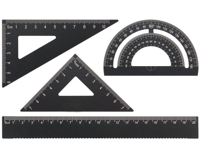 Sada pravítek - 4ks