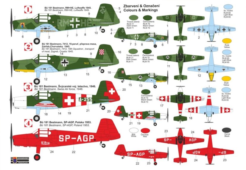 Bücker Bü 181 "Bestmann" 1/72