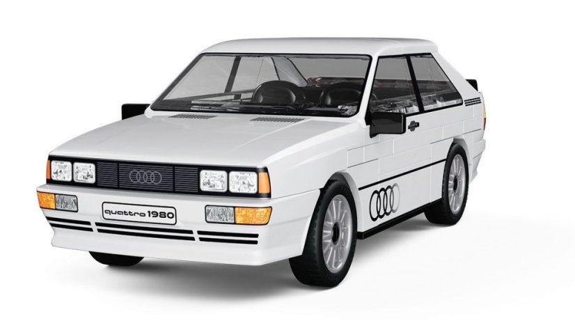 Audi Quattro 1980 - Plastová stavebnice COBI