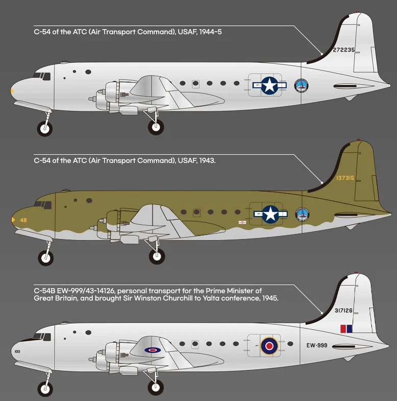 Letadlo C-54 Skymaster USAAF