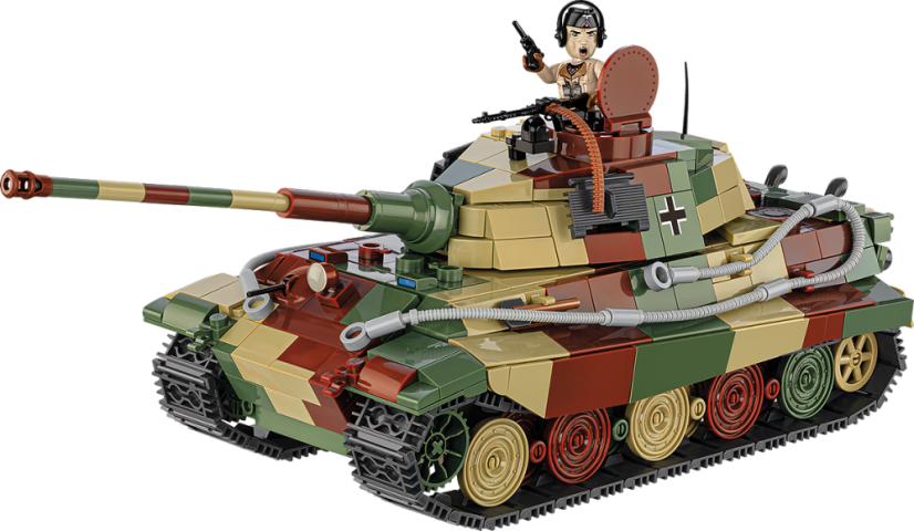 Německý tank Panzer VI Ausf. B Konigstiger - Plastová stavebnice COBI