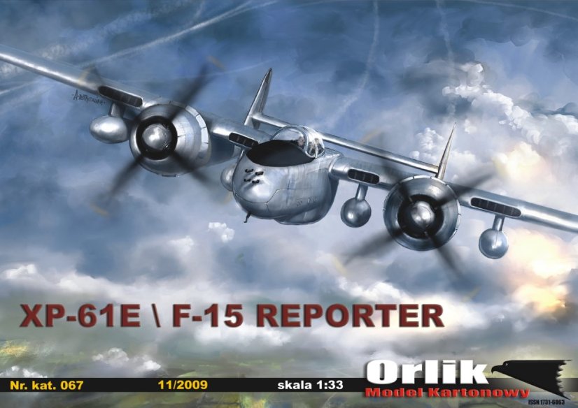XP-61E/ F-15 Reporter