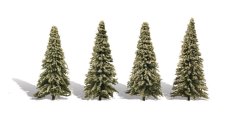 Ihličnaté stromčeky - Smrek - 8,9 cm - 13,9 cm - 4ks