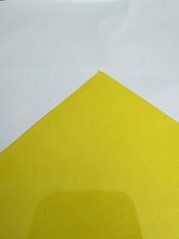 Fólia zasklievacia - žltá 0,2 mm