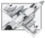 F-16 C - Fighting Falcon - Plastová stavebnice COBI