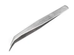 Curved Metal Tweezers 12.5 cm
