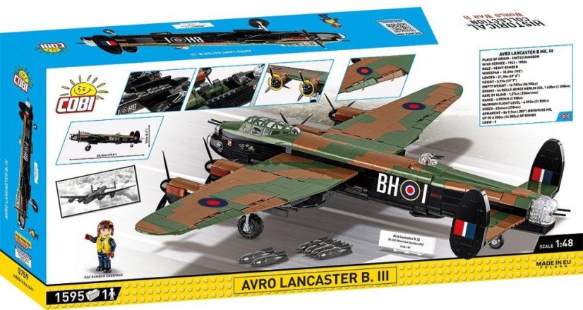 Avro Lancaster B. III - Plastová stavebnice COBI