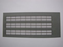 Zábradlí 4 řadé (100 cm) 1:100