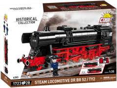 Parní lokomotiva DR BR 52/TY2 - Plastová stavebnice COBI