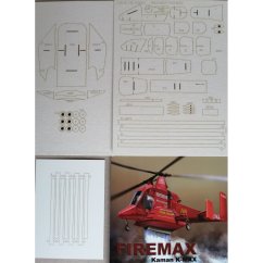 Firemax Kaman K-Max - Laserové doplňky - kostra