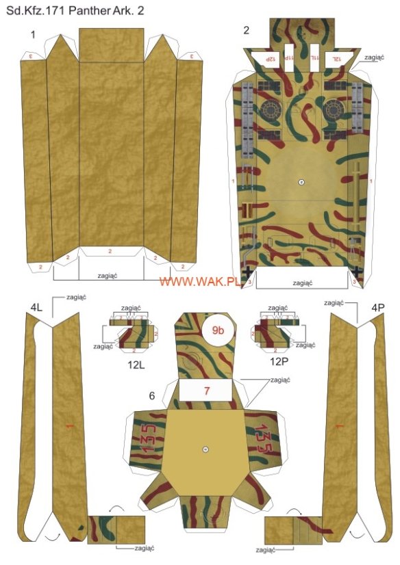 Falaise 1944 - 4 modely