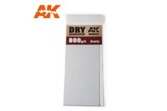 Brúsny papier AK Interactive (zrnitosť 800, suché použitie, 3 ks)