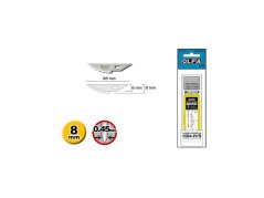 Replacement scalpel blade into Olfa KB4-R / 5 (pack of 5 pieces)