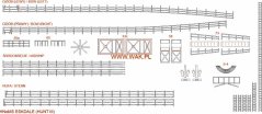 Railings for Destroyer HNoMS Eskdale (WAK)