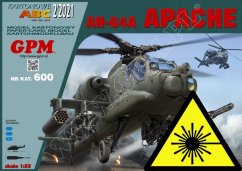 Vrtulník AH-64A APACHE - Laserové doplnky - kostra, detaily