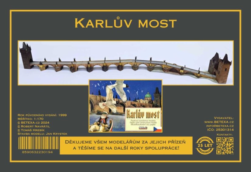 Karlův most - výročná edícia 2024