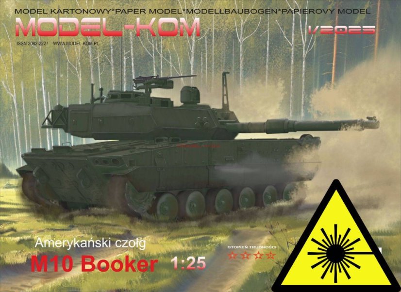 M10 Booker - Laserové doplňky - kostra