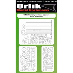 MAFFEI WLs typ Bd - Laserové doplnky - kostra, diely detailov, diely kolies
