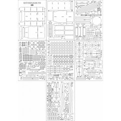 Bruckenleger IVb most - Laserové doplňky - kostra, detaily