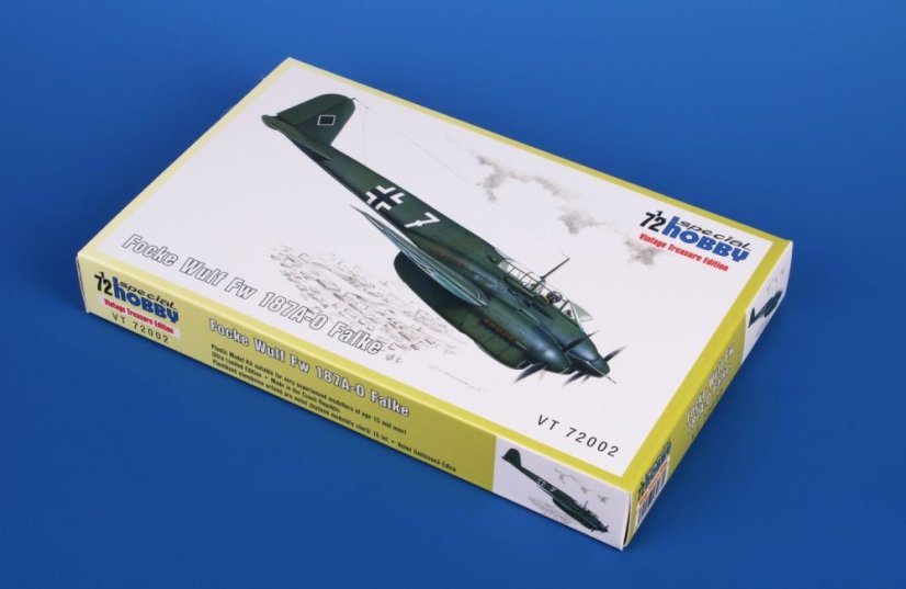 Focke Wulf FW 187A-0 Falke 1/72