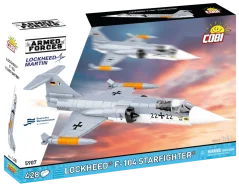 Lockheed F-104 Starfighter - Plastová stavebnica COBI