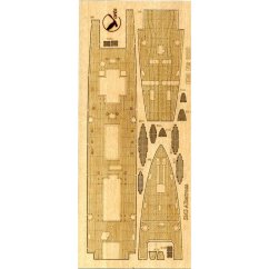 SMS Albatross - Laser accessories- wooden deck