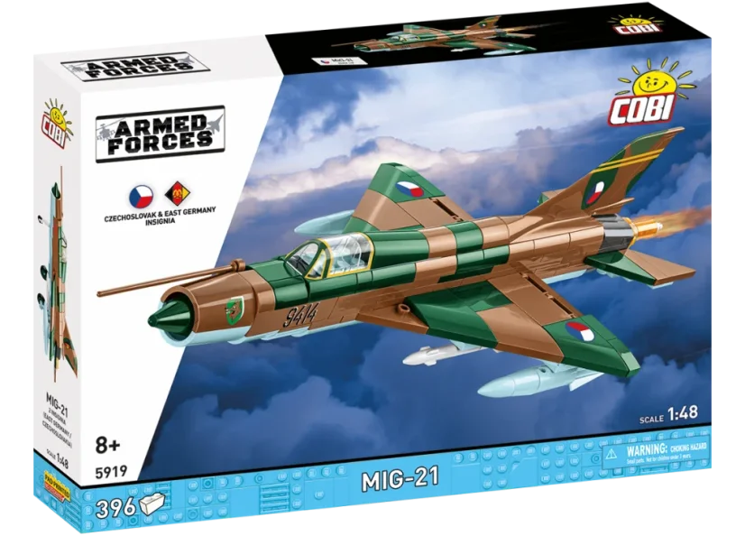 MIG-21 (ČSSR/NDR) – Plastová stavebnica COBI