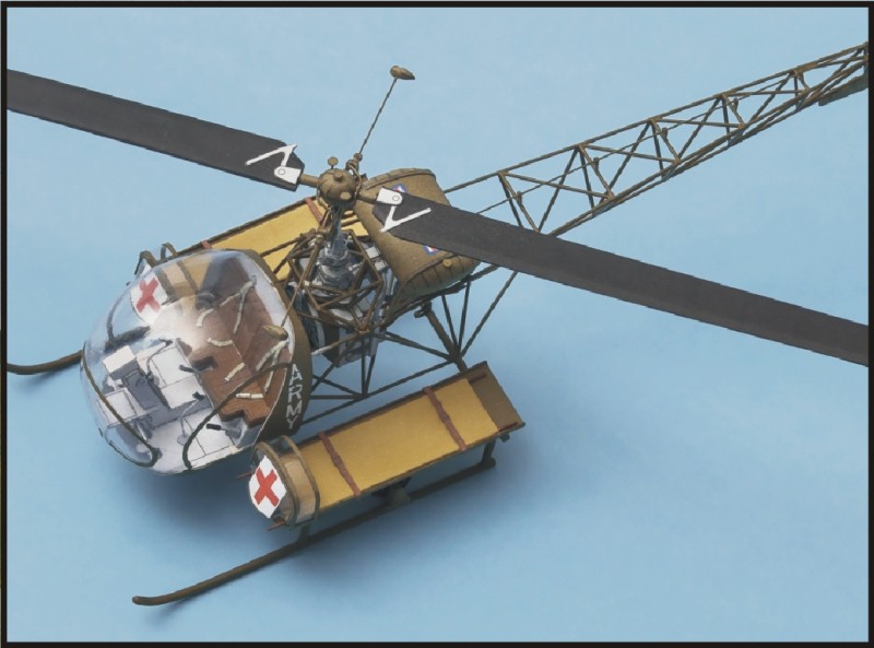 Americký lehký vrtulník H-13C Sioux