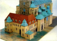 Bazylika on Jasna Gora - Paper model