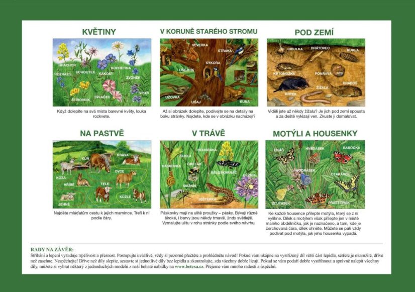 Začínáme vystřihovat - Na Louce