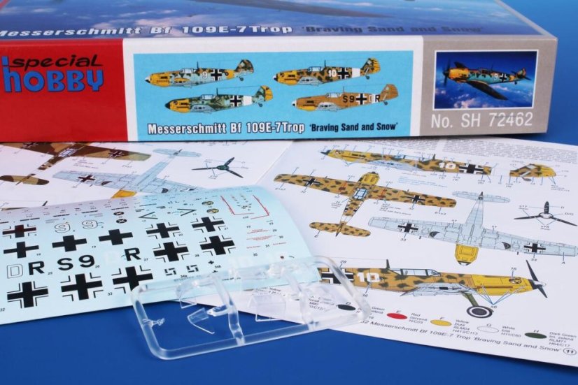 Bf 109E-7 Trop "Braving Sand and Snow"